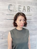 美容室 クリア ふんわりパーマ