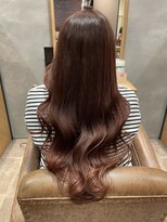 スーリール 博多店(Sourire)&nbsp;ガーネットピンク☆ロングヘア