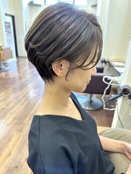 リミットヘアー 大在店(Remit hair)の写真/《大在/ハイライト》見た目が若々しくなるグレイカラーでお洒落を楽しみながら、いつまでも綺麗に◇