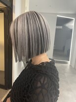 ナンバー 竪町(number+)&nbsp;透明感抜群♪ダブルカラーブリーチホワイトミルクティー