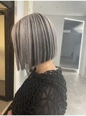 透明感抜群♪ダブルカラーブリーチホワイトミルクティー
