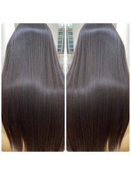 プリンシペ(PRINCIPE) 縮毛矯正ダメージレスカラー超音波トリートメント(縮毛矯正ver)