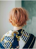 フェミニンロング似合わせカットミディアムスパイキーショート