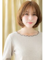 カバーヘア ブリス 北浦和(COVER HAIR bliss)&nbsp;オレンジベージュ似合わせカットショートボブZ北浦和30代40代