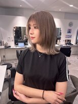 キング(K!ng)&nbsp;縮毛矯正髪質改善ハイライトレイヤーカット楠葉美容室エクステ