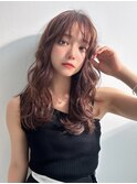 【La fith】ゆるふわヘア×シースルーバング×ショコラブラウン