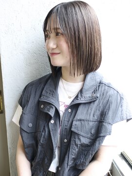 バース(BIRTH) ショート＆ボブ専門サロン【BIRTH】ぱっつんボブ　3