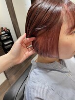 ジェシカ(Jessica)&nbsp;インナーカラー/ブリーチ/デザインカラー/レッド/チェリーレッド