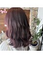 ヘアリゾート粋 ウナム 新宿東口店(enam)&nbsp;ピンク系カラーやくすみ系カラーも得意です！