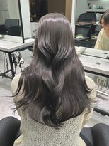 ペレ 栄 アネックス(PELE栄ANNEX) 韓国 くびれロング レイヤー ワンホンヘア 小顔前髪