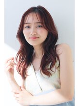 エイチツーオーアヴェダ 渋谷ヒカリエＳｈｉｎＱｓ店 クロードモネＨ２Ｏアヴェダ シースルー/大人レイヤー/渋谷/渋谷駅
