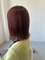 ソイクフ 高田馬場店(SOY-KUFU)&nbsp;レディース20代30代40代◎似合わせカット×チェリーレッド