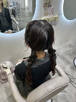 クランリリー 東梅田店(clan lily)&nbsp;ツイン編みおろし