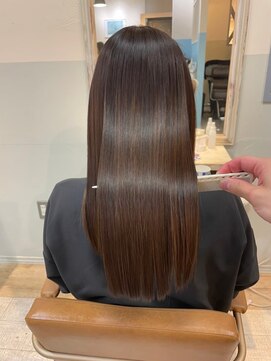 ジーナ 本八幡(Zina) 大人かわいい20代30代40代小顔ショコラベージュ　Zina本八幡