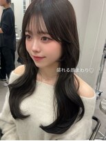 リッカ(LICCA)&nbsp;(licca内堀)レイヤーカット/くびれヘア/ダークブラウン