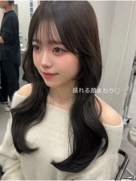リッカ(LICCA) (licca内堀)レイヤーカット/くびれヘア/ダークブラウン