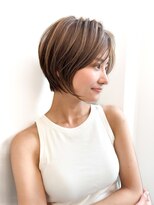 ジルブラン 横浜関内(JIL BLAN)&nbsp;ハイライトバレイヤージュダブルカラーケアブリーチ30代40代