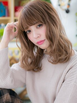 カバーヘア ブリス 上尾西口店(COVER HAIR bliss) 外国人風ラフニュアンスなみなみウェーブc7志木20代30代40代