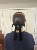 ヘアセット、結婚式、二次会ヘア