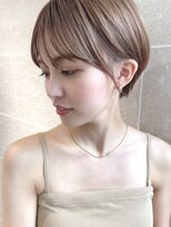 サンドパールス 仙台店(sand PALCE)&nbsp;髪質改善/大人ガーリー/似合わせカット/ショートボブ前髪/仙台