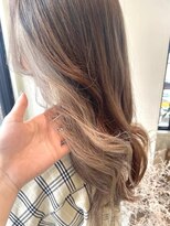 ノイ(noi) #noi_style インナーカラー×ミルクティーベージュ