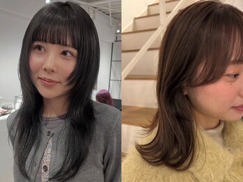 ナリー 裏寺(Nary)の写真/人気のレイヤースタイルを手にいれるには、顔まわりのバランスが重要です。一気に垢抜け旬スタイルに。