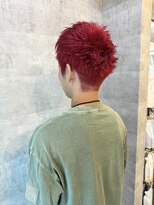 ブレイブ ヘアデザイン(BRaeVE hair design)&nbsp;レッドスパイキー