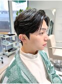 カルマパーマ×シースルーマッシュ×ダウンパーマ