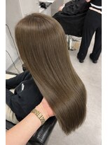ネウィ 所沢(newi) イノアカラーでオリーブグレージュ