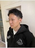 博多メンズツーブロックショート