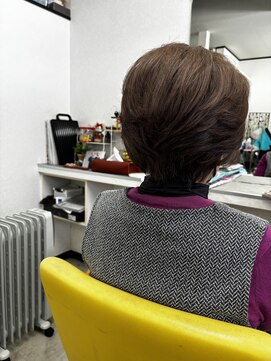 ヘアーサロンリン(Hair Salon RIN) ショートカット 50代/60代/70代