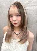 韓国顔周り/ハイレイヤーカット/ワンホンレイヤー/立川