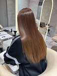 髪質改善 美髪縮毛矯正 レイヤーカット 艶カラー 韓国 美髪