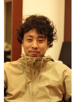ヘアスパ ポイントハチヨン(HAIR×SPA point84) くせ毛を活かしたメンズショートスタイル