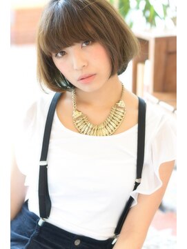 クロスオーバー(CROSSOVER) 【CROSSOVER】 『カジュアル ショートボブ』