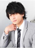 好感度アップ 簡単1分スタイリング ビジネスマン スーツ