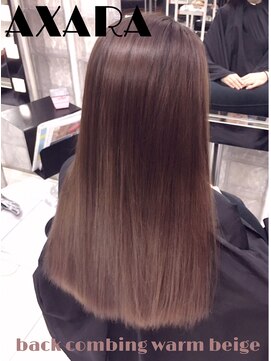 アザラ(AXARA) 【 AXARA 海老名】秋におススメ！ウォームベージュ・グラデ