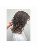 ハイライト透け感ベージュ