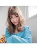 ☆ほつれウェーブ×ミルキーベージュ☆-ふじみ野店-