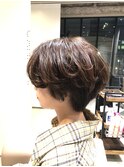 【CANNOA.】ショートボブパーマ