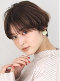 ショートヘア ショートカット 耳掛けショート 小顔 ふんわり