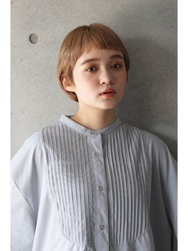 キサイ バズ(kisai BUZZ) kisaiBUZZ＊西川史浩 美シルエットボブ×ミルクティベージュ