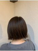 切りっぱなしボブ