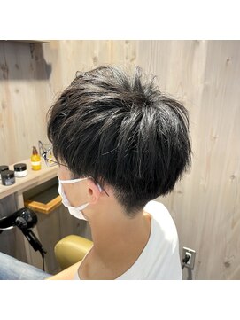 デュード(Dude) ツーブロックマッシュ