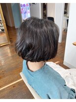 ヘアワークオーパス 吉祥寺(HAIR WORK OPUS) ふんわりパーマボブ　アースカラー