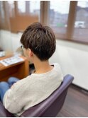 20代30代40代大人スッキリツーブロマッシュショート透明感