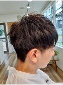 刈り上げ、ツーブロックです。