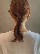 ネイビー(nvy)&nbsp;タイトポニー