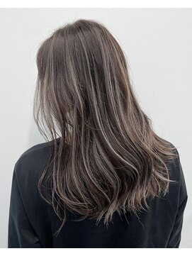 ミューバイアメイロ(mue by ameiro) 【mue】ハイライト×グレージュ