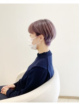 イマジナシオン(Imagination+) 【ショートヘア専門店イマジナシオン】ダブルカラーショート